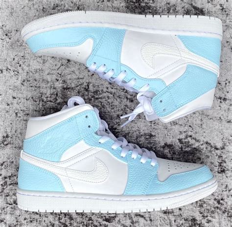 nike air jordan baby blau|baby blue jordan high tops.